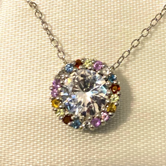 Sterling Silver Pendant Necklace - Picture 2 of 4